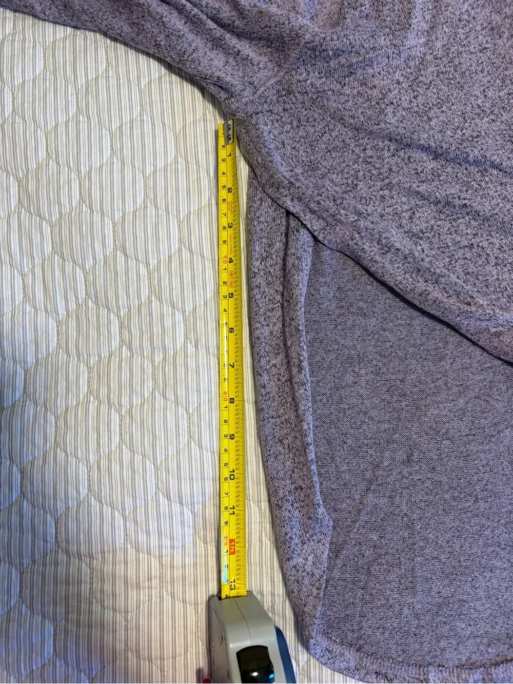 Soft Cowl Neck Pullover Sweater - Heather Lavender sleep wear loungewear size xl